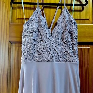 Lulus Dusty Lavender Maxi Dress